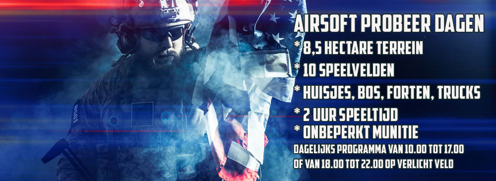 Airsoft arrangementen