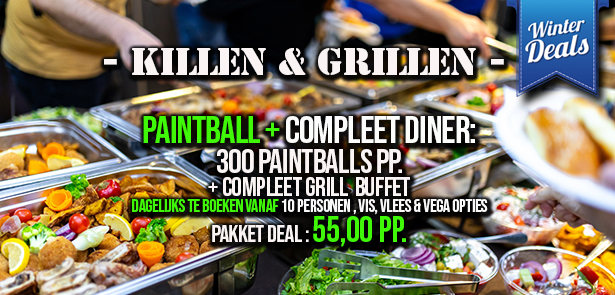Killen en grillen arrangement